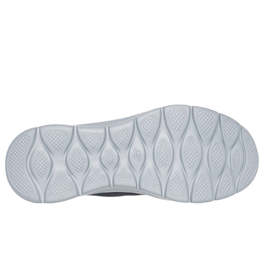 Skechers Go Walk Flex Clear Creek Women's Waterproof Slip-In Lace Up Trainers Charcoal/Lavender