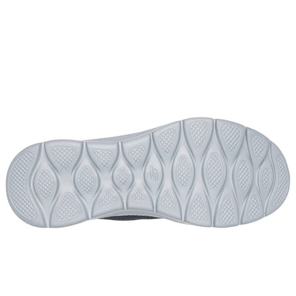 Skechers Go Walk Flex Clear Creek Women's Waterproof Slip-In Lace Up Trainers Charcoal/Lavender