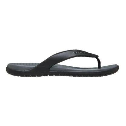 Crocs Coast Flip Men's Lightweight Toe Post Flip Flop Black / Slate Grey