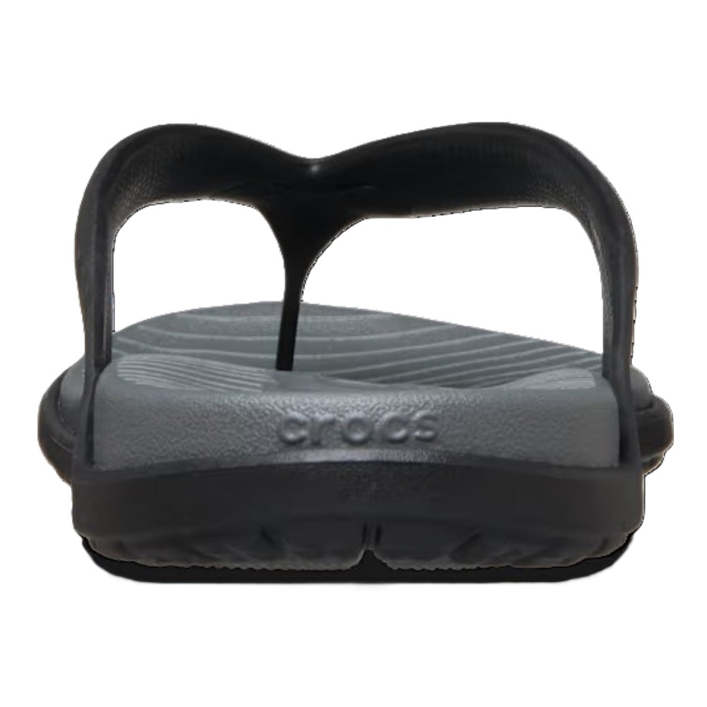 Crocs Coast Flip Men's Lightweight Toe Post Flip Flop Black / Slate Grey