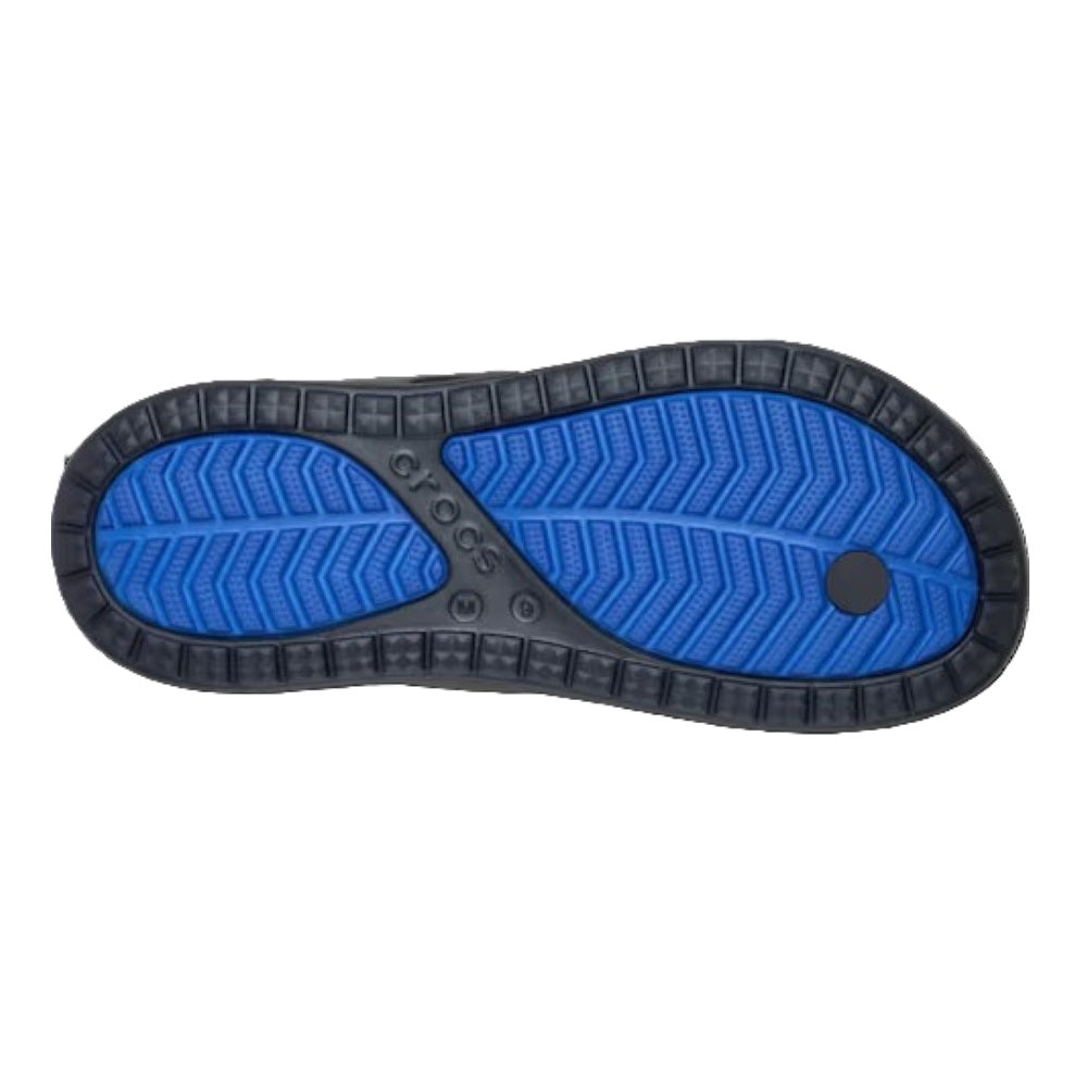 Crocs Coast Flip Men's Lightweight Toe Post Flip Flop Blue Bolt / Deep Navy