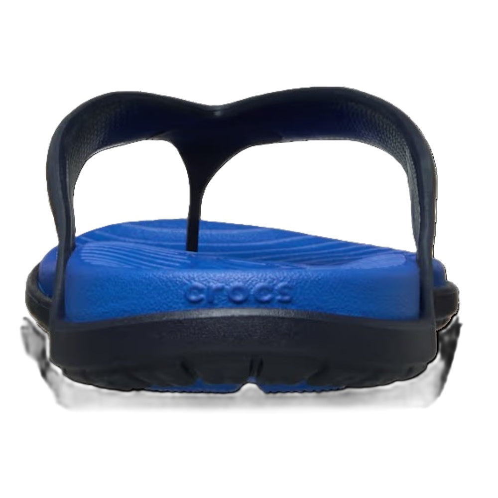 Crocs Coast Flip Men's Lightweight Toe Post Flip Flop Blue Bolt / Deep Navy