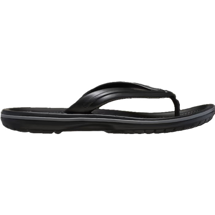 Crocs Crocband Flip Women's Lightweight Toe Post Flip Flop Black / Slate Grey