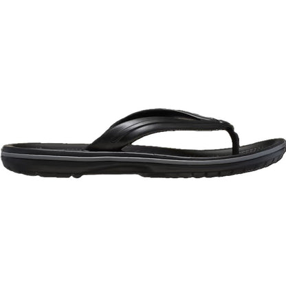 Crocs Crocband Flip Men's Lightweight Toe Post Flip Flop Black / Slate Grey