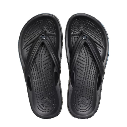 Crocs Crocband Flip Men's Lightweight Toe Post Flip Flop Black / Slate Grey