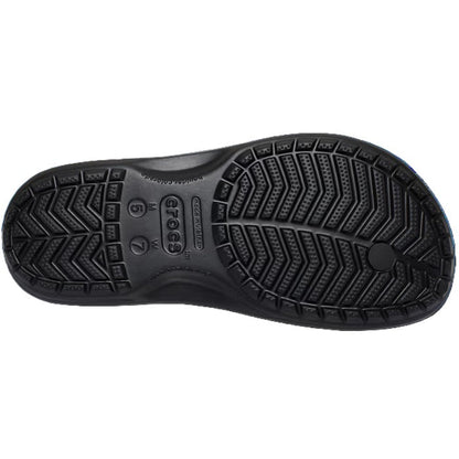 Crocs Crocband Flip Men's Lightweight Toe Post Flip Flop Black / Slate Grey