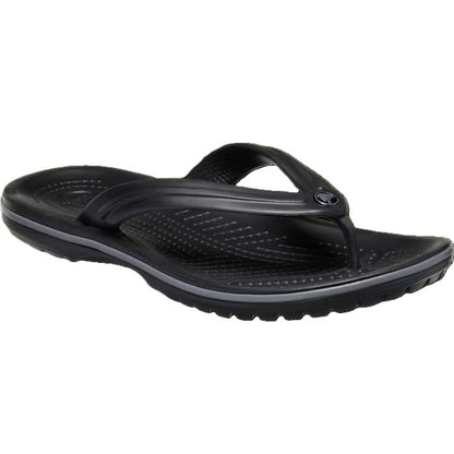 Crocs Crocband Flip Women's Lightweight Toe Post Flip Flop Black / Slate Grey