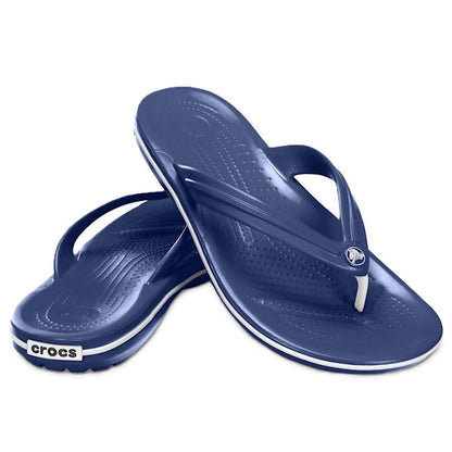 Crocs Crocband Flip Men's Lightweight Toe Post Flip Flop Navy