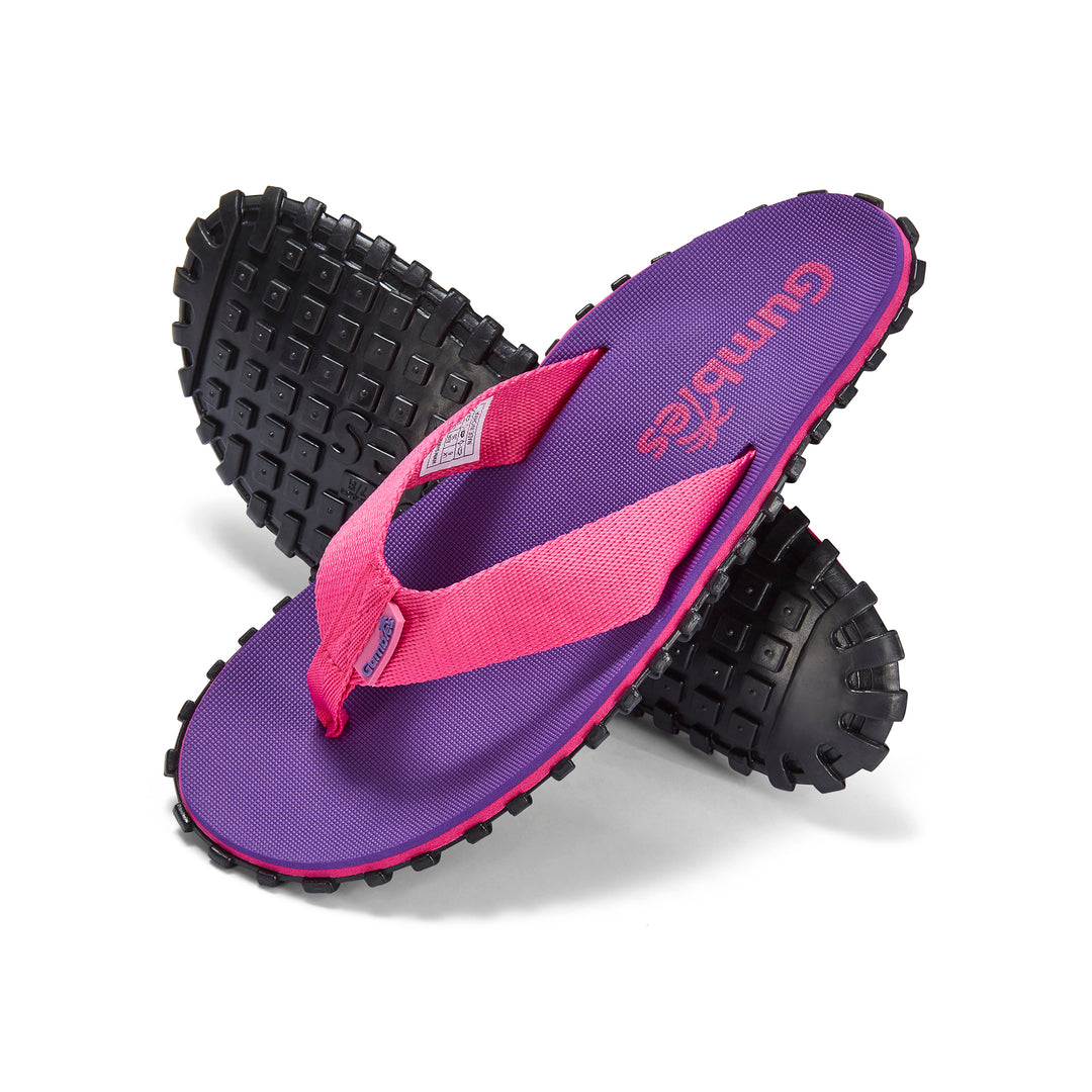 Gumbies Duckbill Women's Recycled Rubber Flip Flop Purple