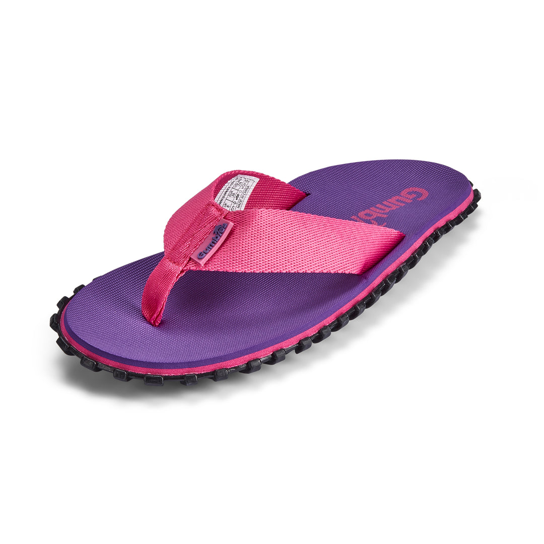 Gumbies Duckbill Women's Recycled Rubber Flip Flop Purple