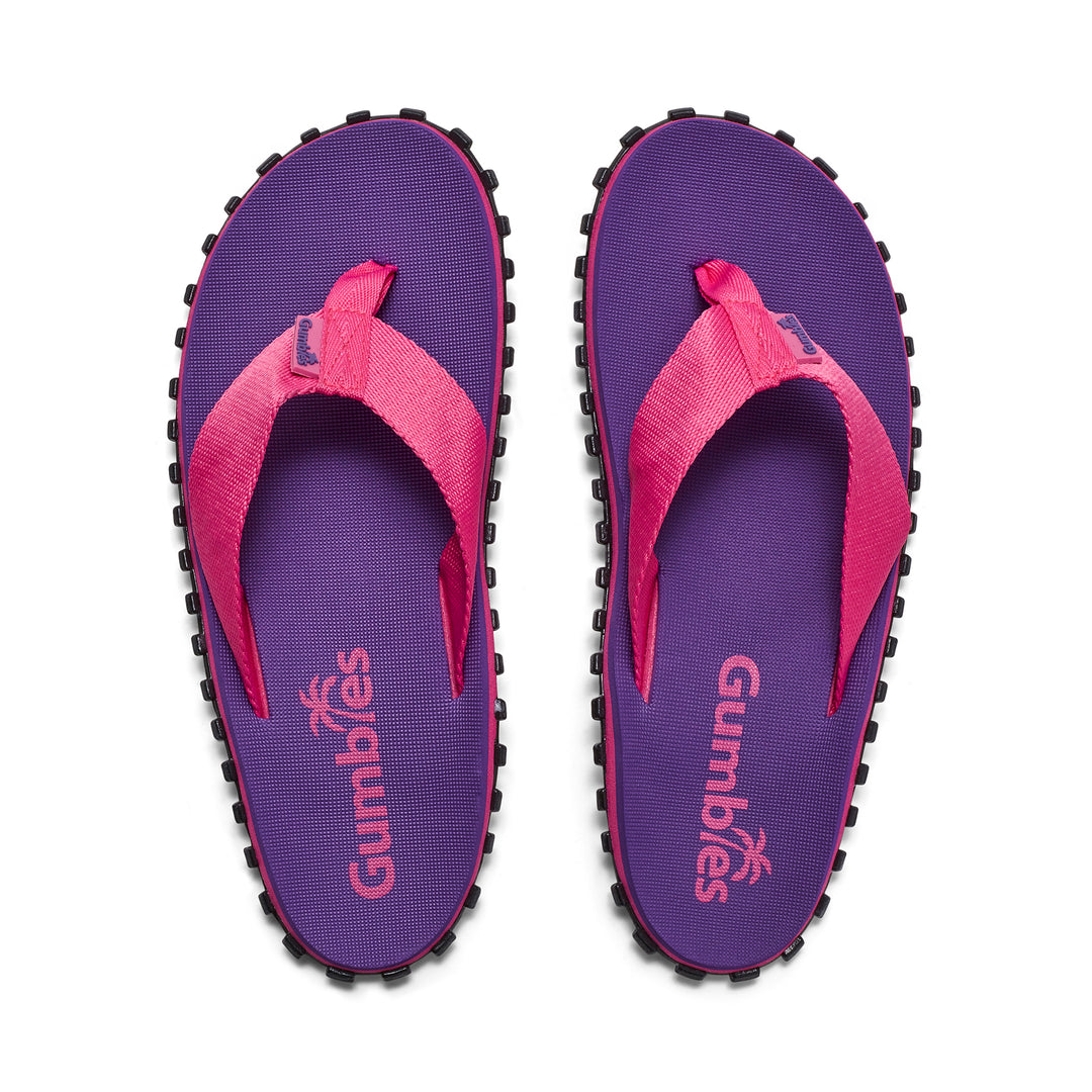 Gumbies Duckbill Women's Recycled Rubber Flip Flop Purple