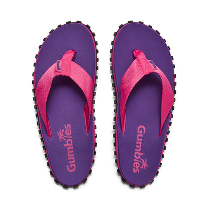Gumbies Duckbill Women's Recycled Rubber Flip Flop Purple