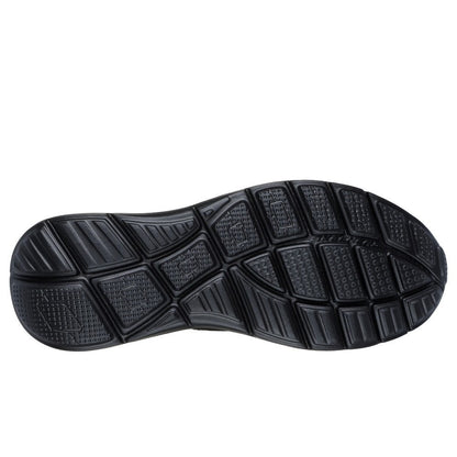 Skechers Equalizer 5.0 Drayze Men's Relaxed Fit Slip-In Memory Foam Laceless Trainer Black