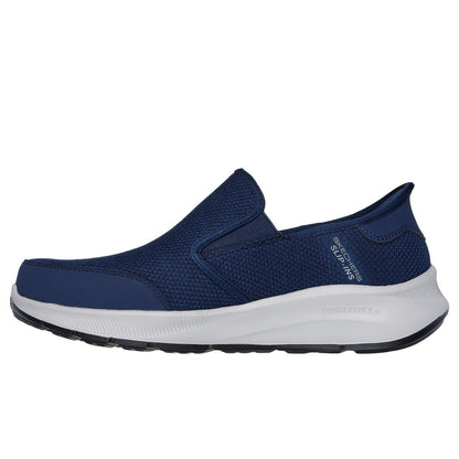Skechers Equalizer 5.0 Drayze Men's Relaxed Fit Slip-In Memory Foam Laceless Trainer Navy