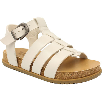 Blowfish Malibu Fillip Women's Fisherman Flatform Dye Cut Sandal Bone