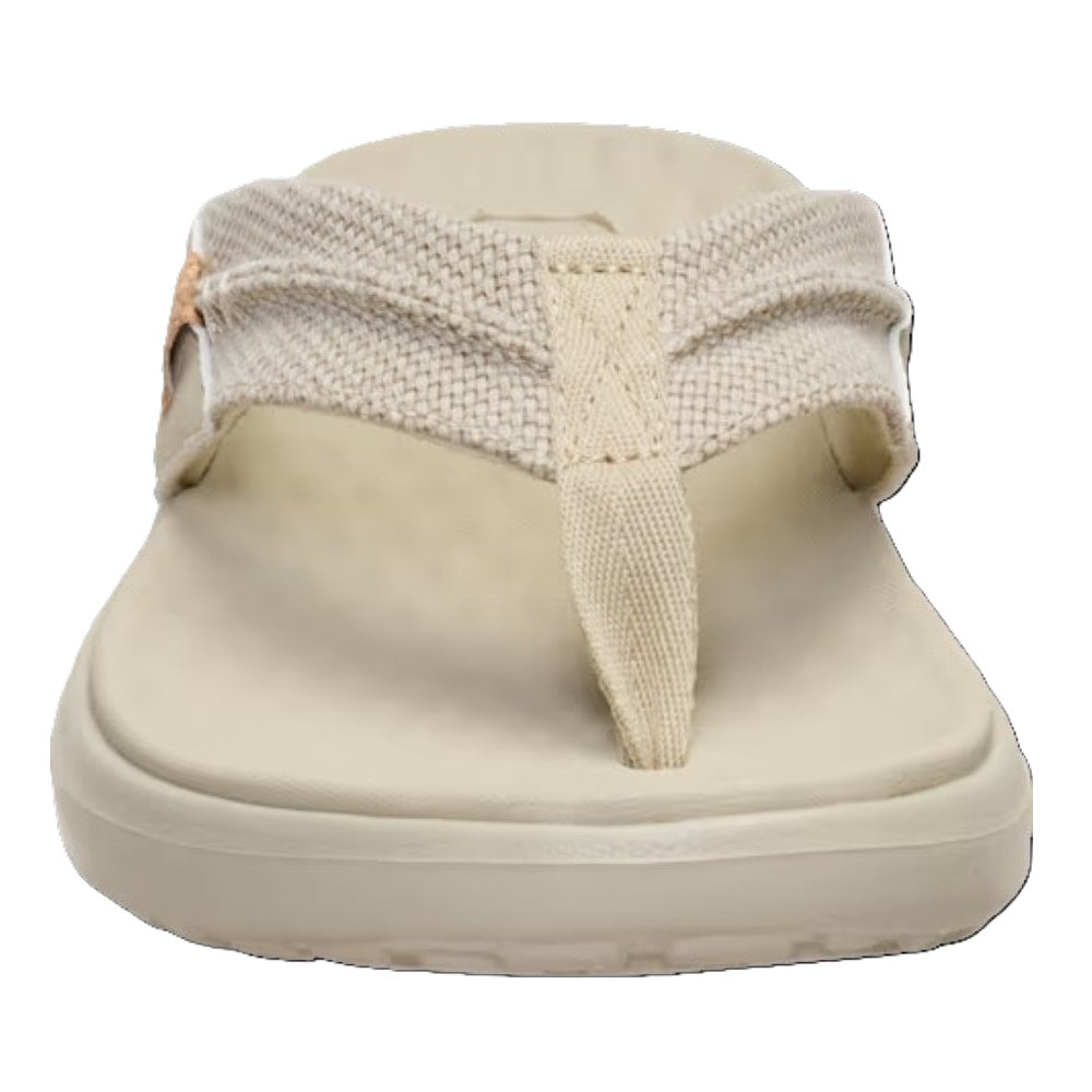 Hey Dude Finn Flip Braided Men's Lightweight Toe Post Flip Flop Tan