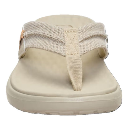 Hey Dude Finn Flip Braided Men's Lightweight Toe Post Flip Flop Tan