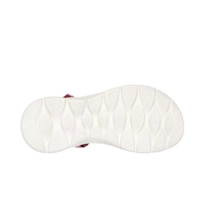 Skechers Go Walk Flex Illuminate Women's Slip In Ankle Strap Sandal Mauve