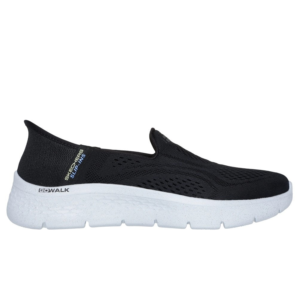 Skechers Go Walk Flex Yael Women's Slip-In Memory Foam Laceless Trainer Black Multi