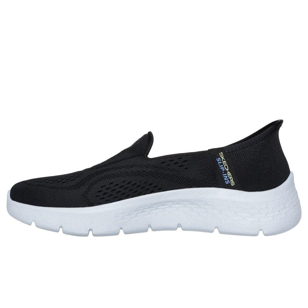Skechers Go Walk Flex Yael Women's Slip-In Memory Foam Laceless Trainer Black Multi