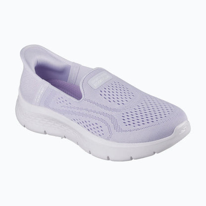 Skechers Go Walk Flex Yael Women's Slip-In Memory Foam Laceless Trainer Lavender