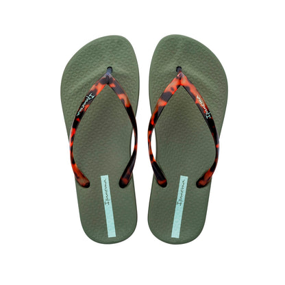 Ipanema Anatomic Connect II Women's Flip Flop Green Clear