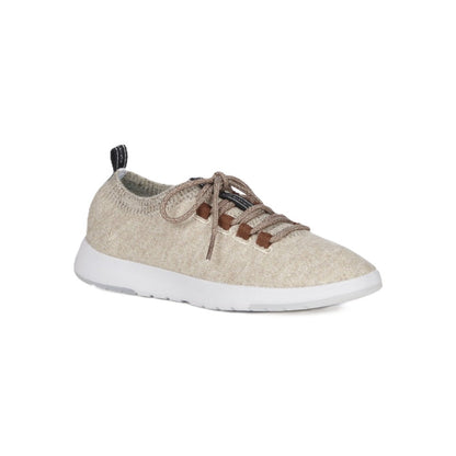 Emu Heidelberg Women's Machine Washable Wool Blend Lace Up Lightweight Sneaker Oatmeal