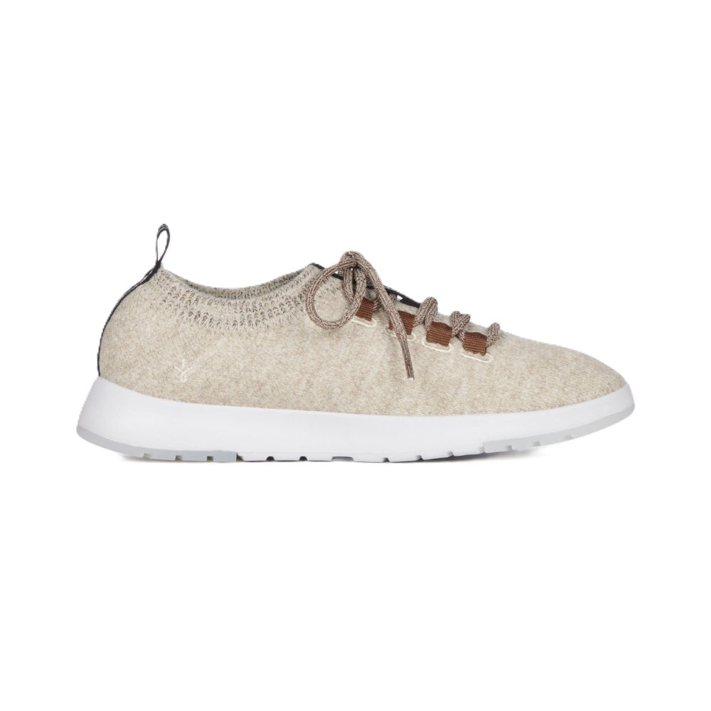 Emu Heidelberg Women's Machine Washable Wool Blend Lace Up Lightweight Sneaker Oatmeal