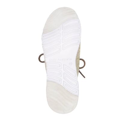 Emu Heidelberg Women's Machine Washable Wool Blend Lace Up Lightweight Sneaker Oatmeal