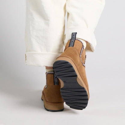 Emu Higgie Women's Water Resistant Sheepskin Pull On Cosy Boot Chestnut