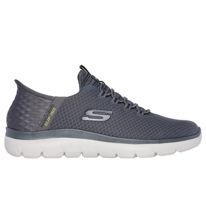 Skechers Summits High Range Men's Slip-In Memory Foam Trainer Charcoal