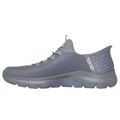 Skechers Summits High Range Men's Slip-In Memory Foam Trainer Grey