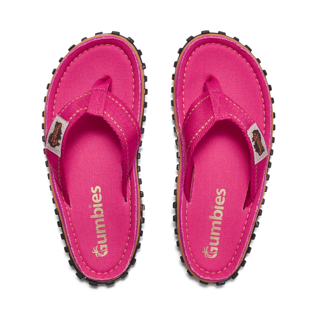 Gumbies Islander Women's Recycled Rubber Flip Flop Classic Pink