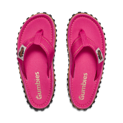 Gumbies Islander Women's Recycled Rubber Flip Flop Classic Pink