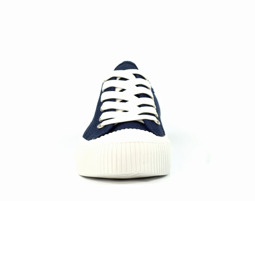 Lunar Jayne II Women's Chunky Sole Pump Canvas Trainer Navy