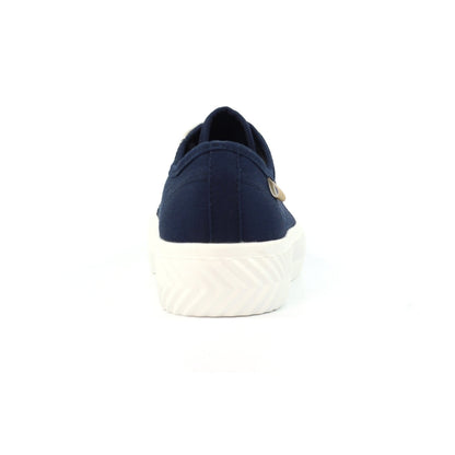 Lunar Jayne II Women's Chunky Sole Pump Canvas Trainer Navy