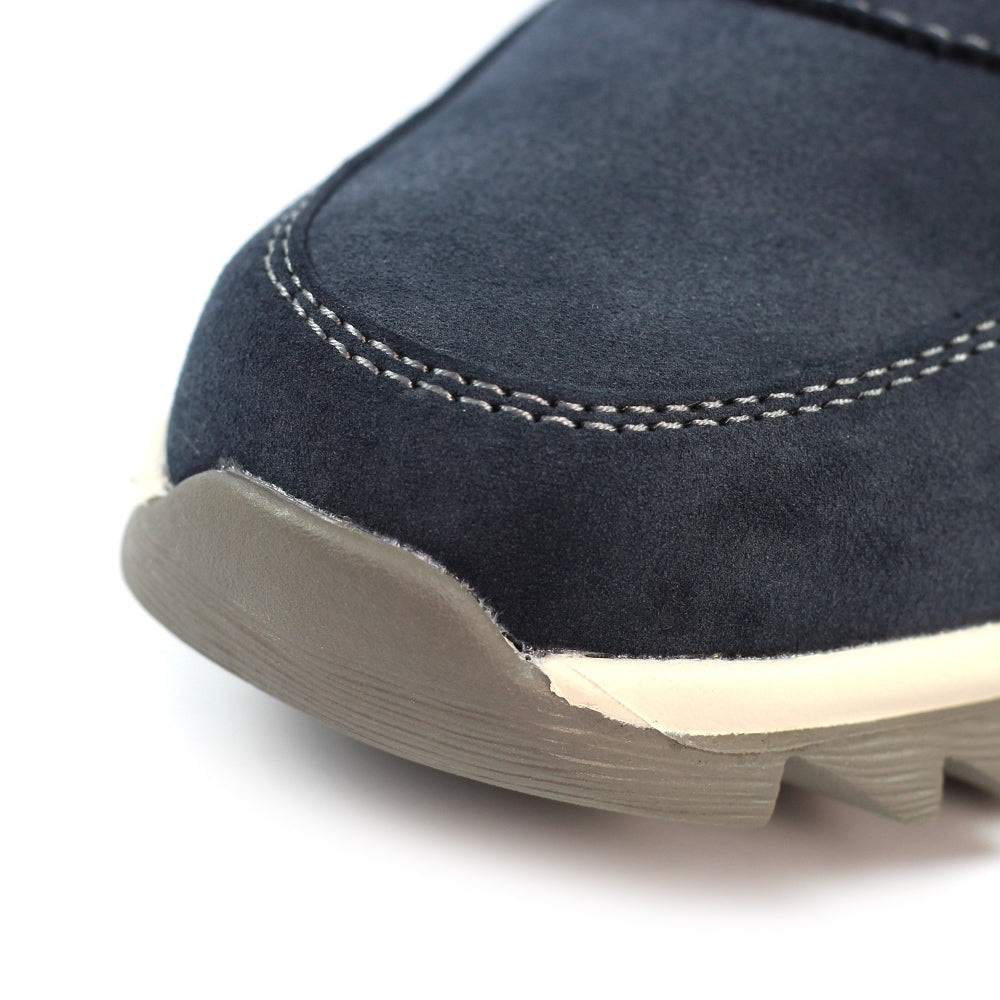 Lunar Jett II Women's Waterproof Lace Up/Zip Ankle Boot Navy