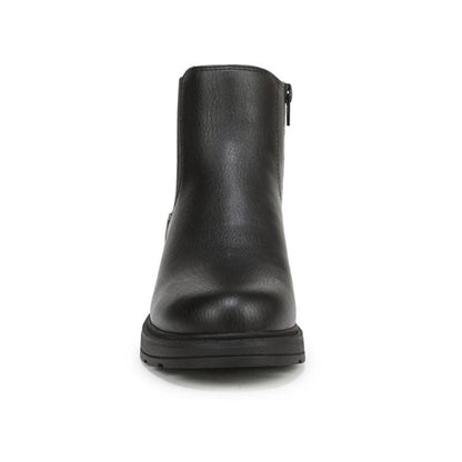 Blowfish Malibu Kali Cozy Women's Vegan Chelsea Side Zip Wedge Ankle Boot Black