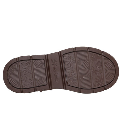 Skechers Keepsakes Cozy Mini Slip In Memory Foam Ankle Boot Chocolate