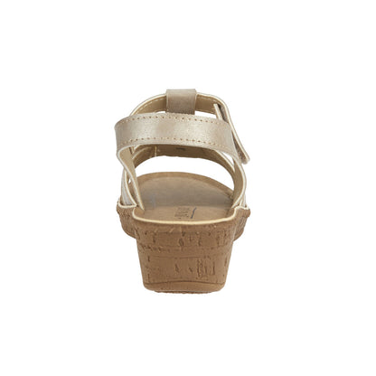 Jo & Joe St Kitts Women's Touch Fastening Slingback Sandal Taupe