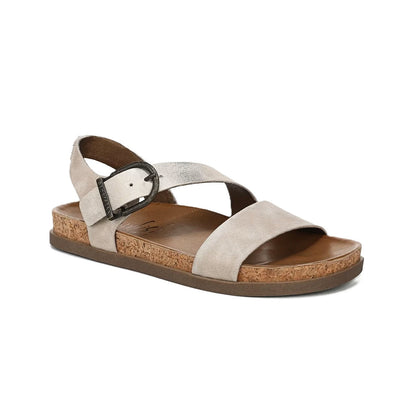 Blowfish Malibu Lance Women's Vegan Open Toe Side Buckle Sandal Cloud Beige