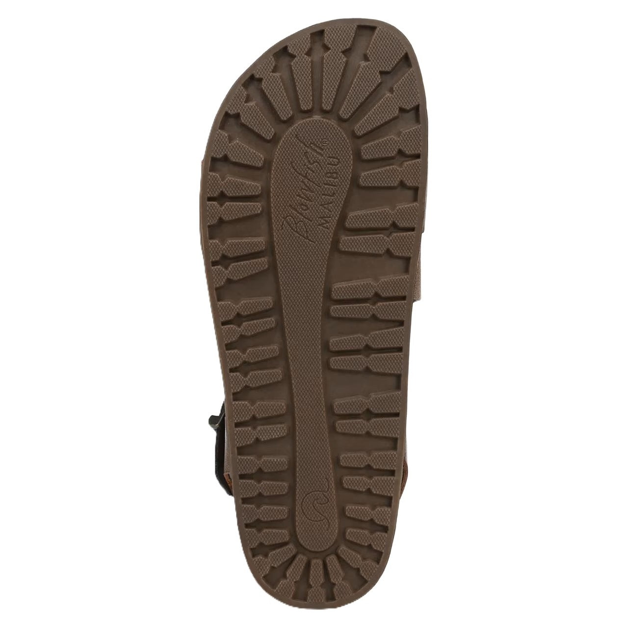 Blowfish Malibu Lance Women's Vegan Open Toe Side Buckle Sandal Walnut/Penny