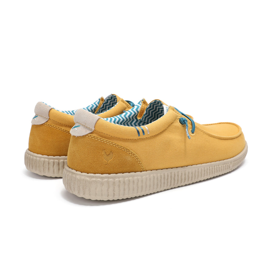 Walk In Pitas Ledro Men's Lightweight Wally Slip On Shoe Mostaza