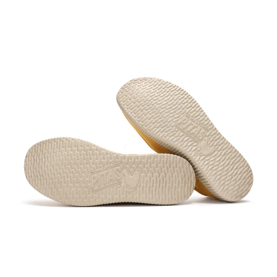 Walk In Pitas Ledro Men's Lightweight Wally Slip On Shoe Mostaza