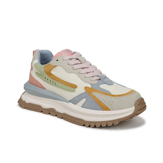 Blowfish Malibu Leo Women's Retro Funky Lace Up Trainer New Pistachio