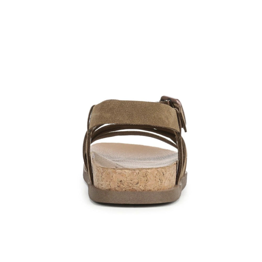 Blowfish Malibu Light Up Women's Buckle Strappy Flatform Vegan Sandal Dark Sand