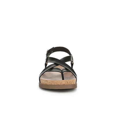 Blowfish Malibu Luster 2 Women's Buckle Strap Crisscross Vegan Sandal Black