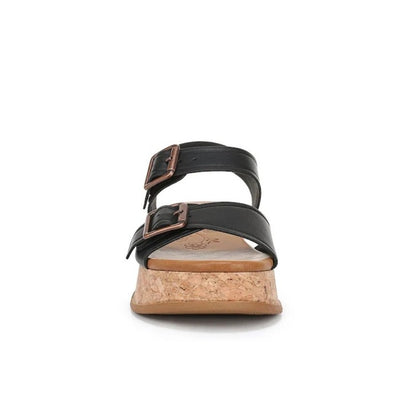 Blowfish Malibu Magical Women's Buckle Strap Platform Vegan Sandal Black