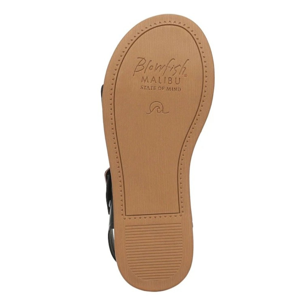 Blowfish Malibu Magical Women's Buckle Strap Platform Vegan Sandal Black