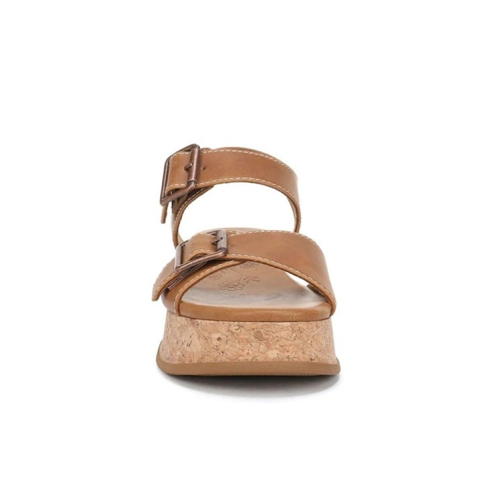 Blowfish Malibu Magical Women's Buckle Strap Platform Vegan Sandal Scotch Brown